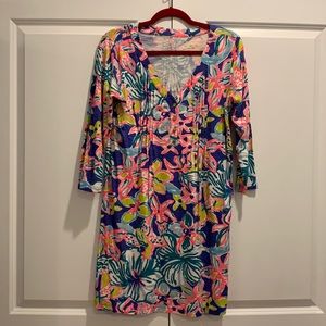 Lilly Pulitzer 3/4 Sleeve T-Shirt Dress